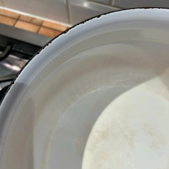 Vintage MCM Jepcor Dutch Oven  Enamelware Pot - Picture 10 of 17